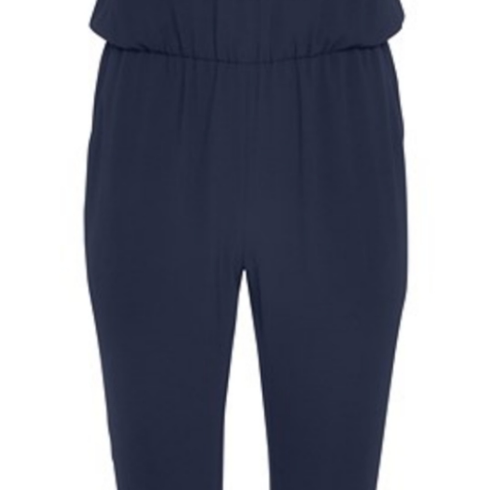 Navy blue jumpsuit